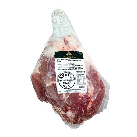 Pernil de Cordeiro Congelado 1,8 Kg Vpj - Caixa 9 Kg