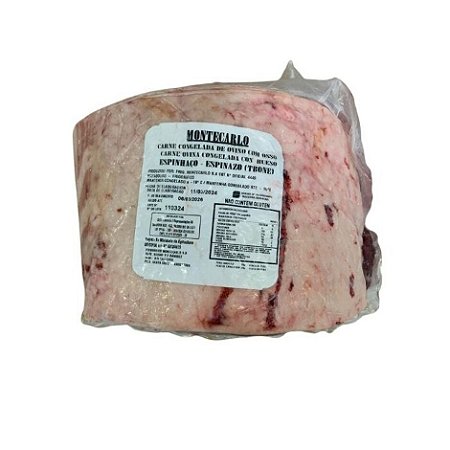 T de Cordeiro Bone Congelado Montecarlo / Forn. Classe D - Caixa 13 Kg