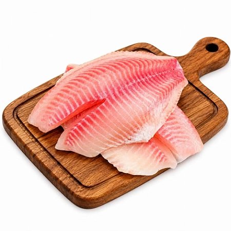 Pescado Filé de Tilápia Congelado Iqf C Vale - Caixa 10kg