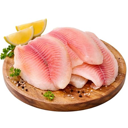 Filé de Tilápia Congelado iqf Navico - Caixa 10 kg