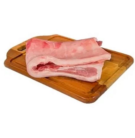 Toucinho Suíno Comum Congelado Frangogel / Forn. Classe D - Caixa 20 Kg