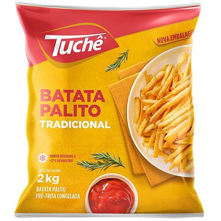 Batata 9Mm Congelado Tuche 2kg / Forn. Classe D- Caixa 14 Kg