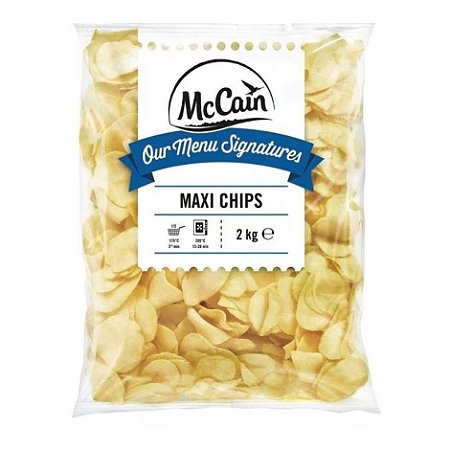Batata Maxi Chips Congelado Mccain N 2kg / Forn. Classe D - Caixa 10 Kg