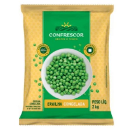 Ervilha Congelado Confrescor Embalagem 2kg / Forn. Classe D - Caixa 10 Kg