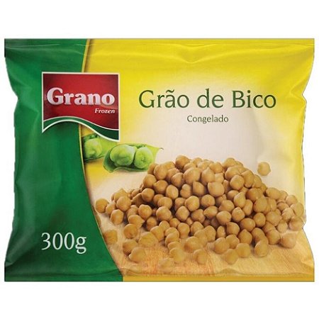 Grão de Bico Congelado Grano 300g / Forn. Classe D - Caixa 5,05 Kg