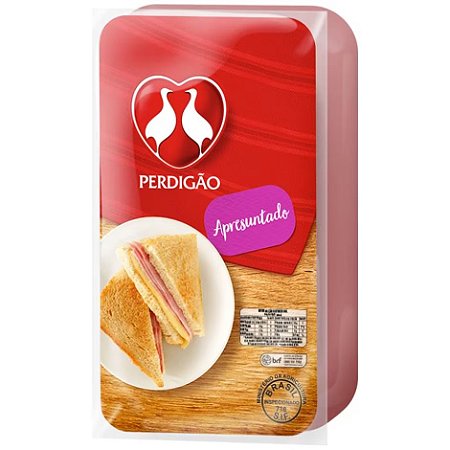Apresuntado Perdigão Peça 3,5Kg / Forn. Classe V - Caixa 7 Kg