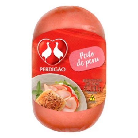 Peito Peru Resfriado Perdigão Peça 2,6 Kg / Forn. Classe D - Caixa 2,6 Kg