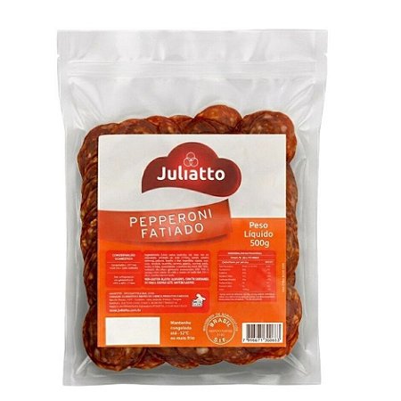 Peperoni Congelado Juliatto 500g / Forn. Classe D