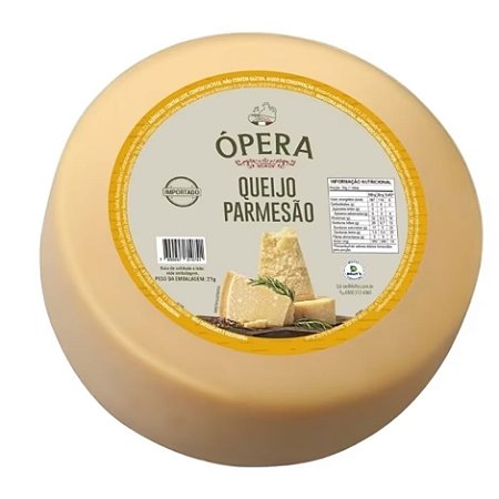Queijo Parmesão Ópera Importado 5,6 kg / Forn. Classe D - Caixa 5 Kg