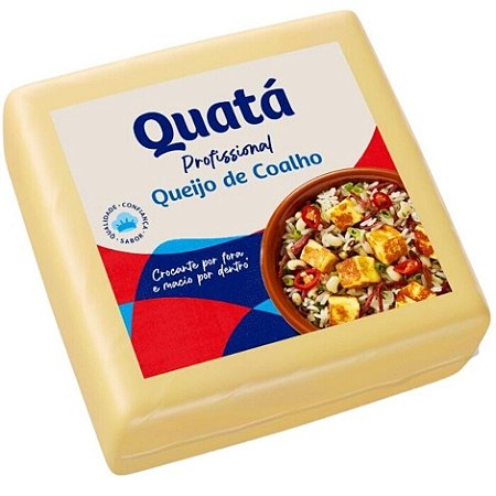Queijo Coalho Resfriado Quata 6,5kg / Forn. Classe D - Caixa 13 Kg