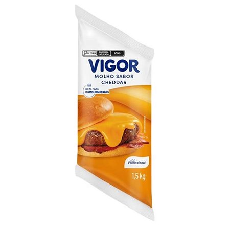 Molho Cheddar Resfriado Rekeminas 1,2kg / Forn. Classe D - Caixa 4 unidade
