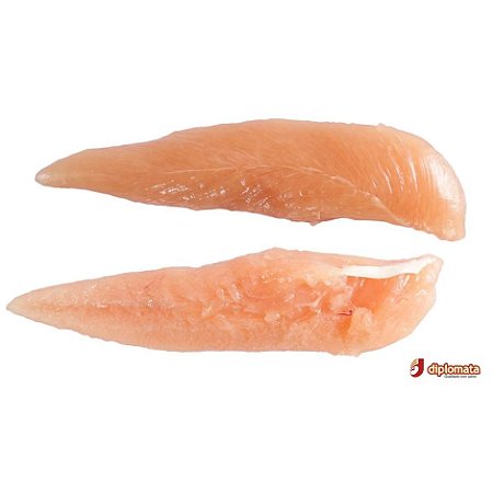 Filezinho Sassami de Frango Envelopado Congelado Diplomata / Forn. Classe D - Caixa 18 Kg