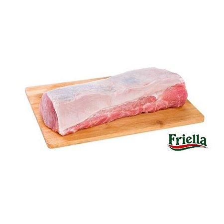 Lombo Suíno Congelado Friella / Forn. Classe D - Caixa 22 kg