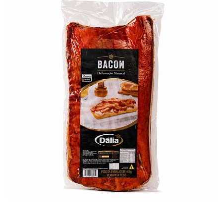 Bacon Manta 18K Dalia 4,5 Kg / Forn. Classe D - Caixa 18 Kg