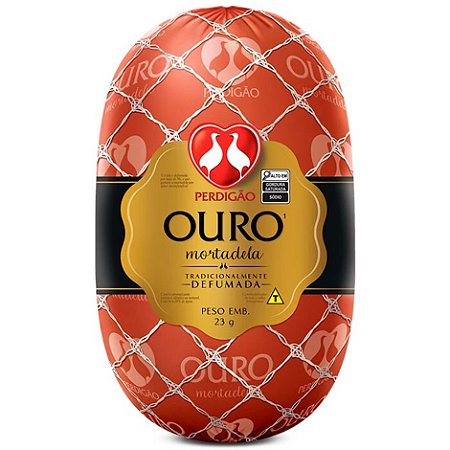 Mortadela Bolonha Ouro Perdigão 4kg / Forn. Classe D - Caixa 8 Kg