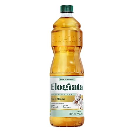Óleo Algodão Elogiata 900ml / Forn. Classe D - Caixa 10 unidades
