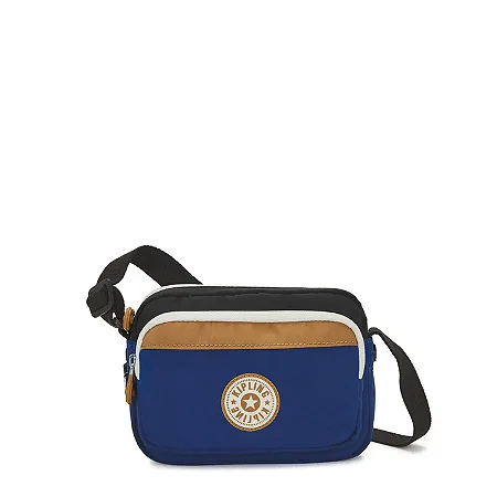 Bolsa Kipling Sisko Estampado Azul