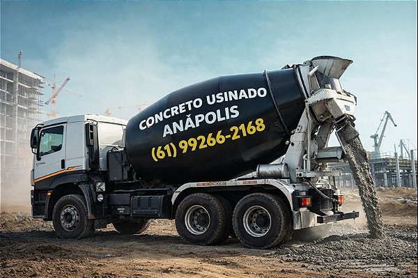 Concreto Usinado Alexânia • Alta Resistência e Pontualidade | WhatsApp 61 99266-2168