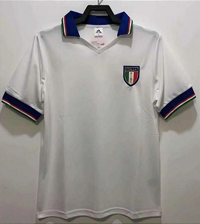 Camisa Itália  1982 (Away-Uniforme 2)  - Copa do Mundo