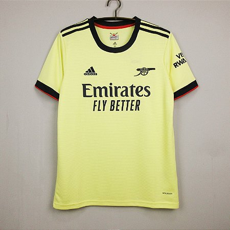 uniforme do arsenal amarelo