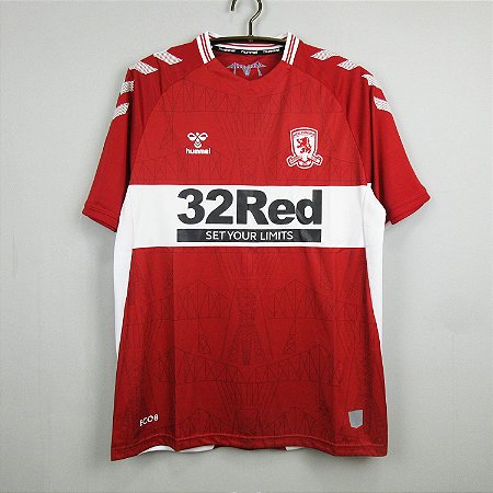 Camisa Middlesbrough 2021-22 (Home - Uniforme 1)