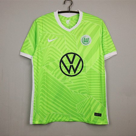 Camisa Wolfsburg 2021-22 (Home- Uniforme 1)