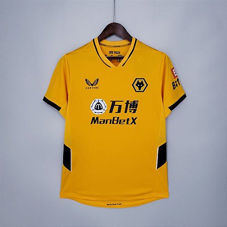 Camisa Wolverhampton  2021-22 (Home- Uniforme 1)