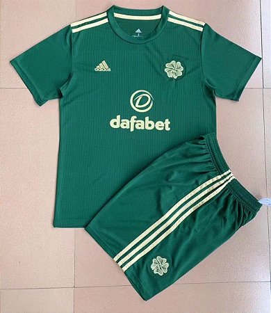 Conjunto Infantil Celtic 2021-22 (Away - Uniforme 2)