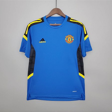 Camisa Manchester United 2021-22 (treino - azul)
