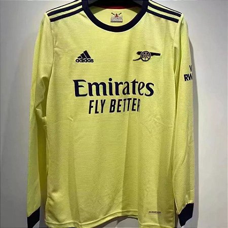 camisa do arsenal manga longa