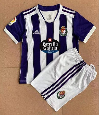 Conjunto Infantil Real Valladolid  2021-22 (Home - Uniforme 1)