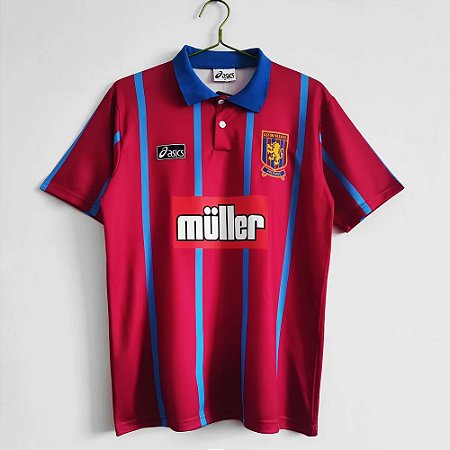 Camisa Aston Villa 1993-95 (Home-Uniforme 1)