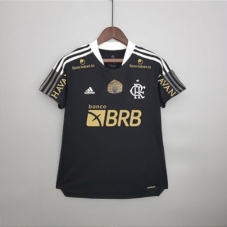 Camisa Flamengo 2021 (Excelência Negra) - Feminina