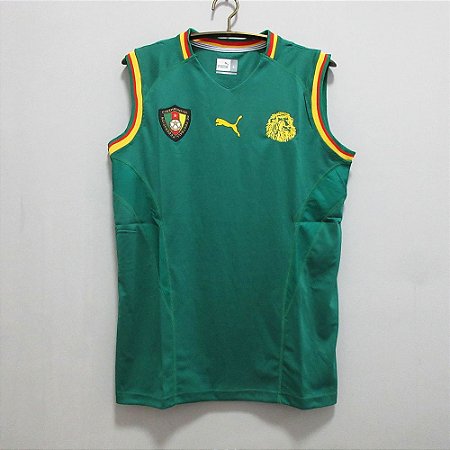 Camisa Camarões 2002 (Home - Uniforme 1)