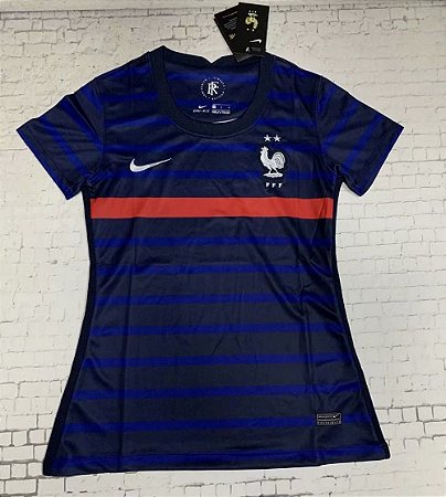 Camisa França 2020-21 (Home-Uniforme 1) - Feminina