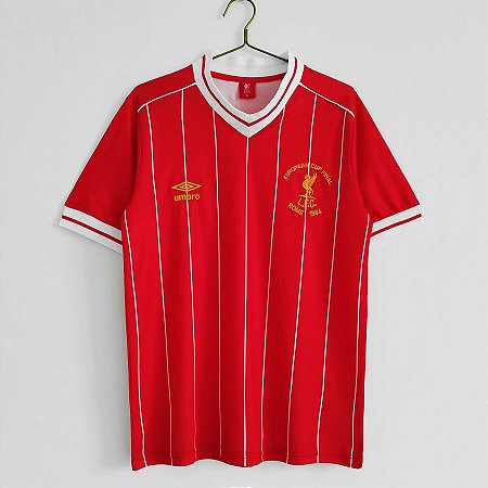 Camisa Liverpool 1984 (Home-Uniforme 1) - Champions League