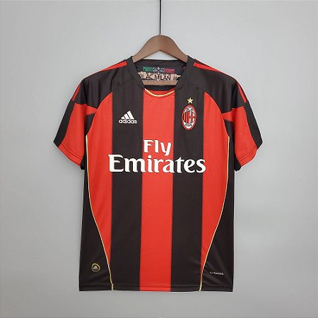 Camisa Milan 2010-2011 (Home-Uniforme 1)