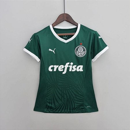 Camisa Palmeiras 2022-23  (Home-Uniforme 1)  - Feminina