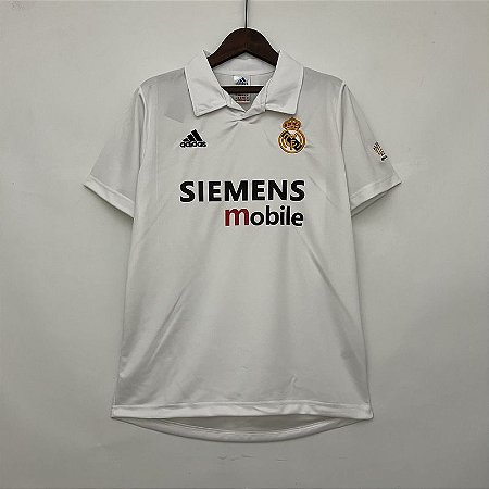 Camisa Real Madrid 2002-2003 Home - ACERVO DAS CAMISAS