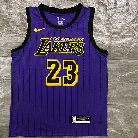 Camisa NBA Basquete LA Lakers 2018-19 City - ACERVO DAS CAMISAS