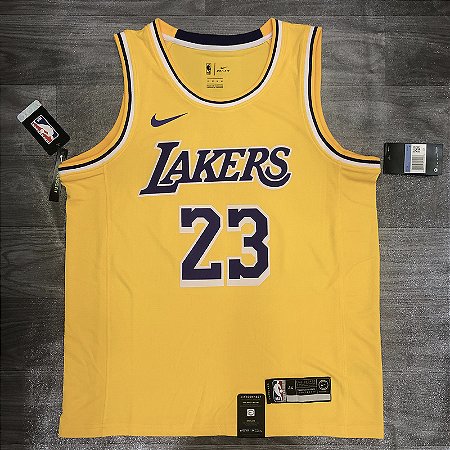 Camisa NBA Basquete LA Lakers 2018-21 Icon - ACERVO DAS CAMISAS