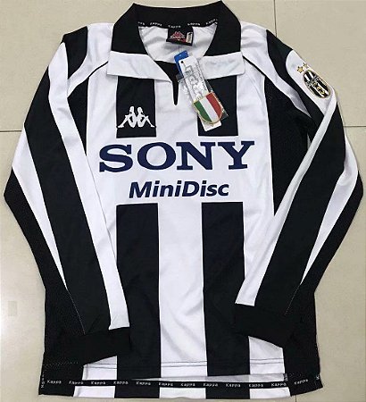 Camisa Juventus 1997-1998 (Home-Uniforme 1) - Manga Longa