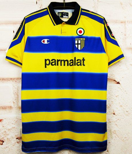 Camisa Parma 1999-2000 (Home-Uniforme 1)
