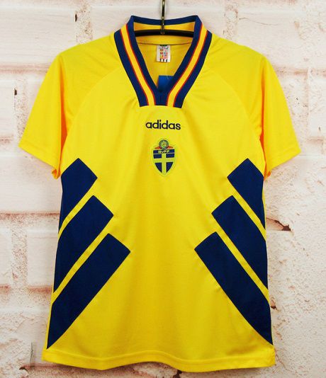 Camisa Suécia Copa do Mundo 1994 (Home-Uniforme 1)
