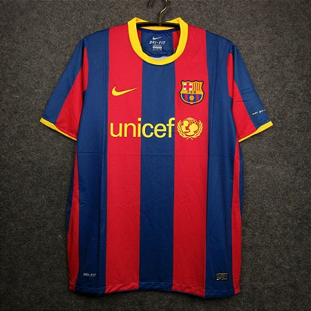 Camisa Barcelona 2010-2011 (Home-Uniforme 1)