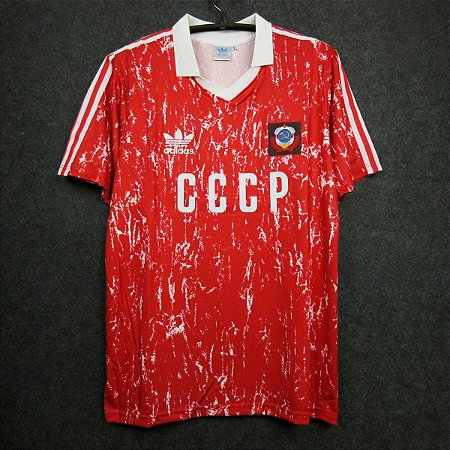 Camisa União Soviética "USSR" 1990 (Home-Uniforme 1)