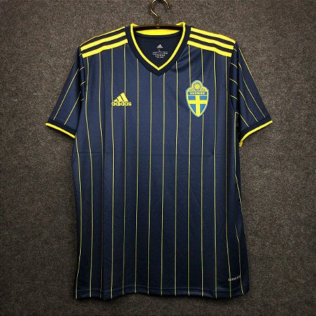 Camisa Suécia 2020-21 (Away-Uniforme 2) - Modelo Torcedor