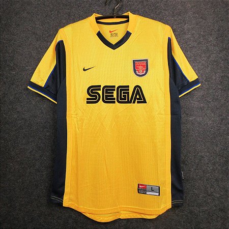 uniforme do arsenal amarelo