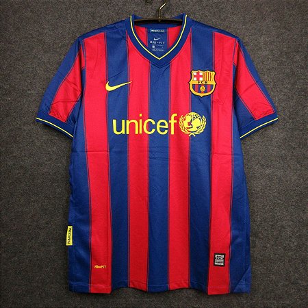 Camisa Barcelona 09 10 Home Uniforme 1 Acervo Das Camisas