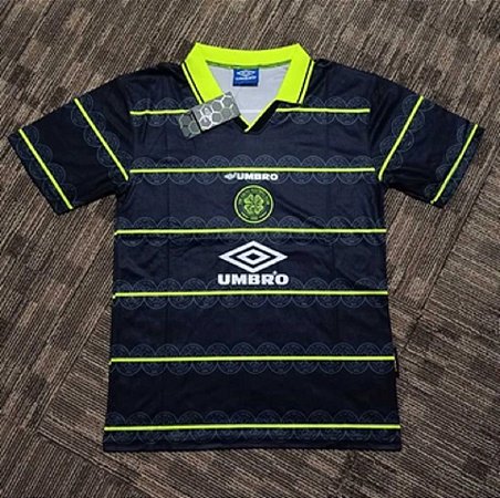 camisa celtic preta